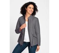 Steppjacke INSPIRATIONEN, Damen, Gr. 38, grau (anthrazit), 100% Polyester, Wattierung:100% Polyester, unifarben, Jacken Steppjacke (46214918-38) anthrazit