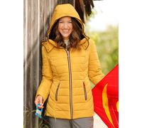 Steppjacke INSPIRATIONEN, Damen, Gr. 40, gelb (curry), 89% Polyester, 11% Polyamid, Paspelierung:100% Polyester, Teddyfleece:100% Polyester, unifarben, Jacken Steppjacke (94000834-40) curry