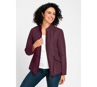 Steppjacke INSPIRATIONEN, Damen, Gr. 44, rot (burgund), 100% Polyester, Wattierung:100% Polyester, unifarben, Jacken Steppjacke (22126168-44) burgund