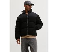 Jack & Jones Steppjacke JCOFLARE TEDDY PUFFER JACKET Herren Schwarz Gr. XL 100% Polyester