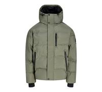 Steppjacke JACK & JONES "JCOTRACE ALPHA PUFFER JACKET", Herren, Gr. XL, dusty olive, Jacken Steppjacke, Kunstfaser, regular fit (82041563-XL) dusty olive