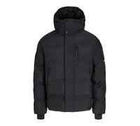 Steppjacke JACK & JONES "JCOTRACE ALPHA PUFFER JACKET", Herren, Gr. XS, schwarz, Jacken Steppjacke, Kunstfaser, regular fit (60023705-XS) schwarz