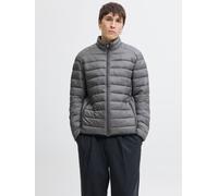 Steppjacke JACK & JONES "JJEBRADLEY LIGHT PUFFER COLLAR NOOS", Herren, Gr. XS, grau (castlerock), Web, Obermaterial: 100% Nylon, unifarben, regular fit, Jacken (45032641-XS) castlerock
