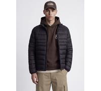 Steppjacke JACK & JONES "JJEKINGSLEY LIGHT PUFFER COLLAR NOOS", Herren, Gr. L, schwarz, Web, Obermaterial: 100% Nylon, unifarben, normal, elastischer Bund, Jacken Steppjacke, Kunstfaser, mit Stehkrage