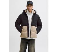 Jack & Jones Owen Daunenjacke 2XL Crockery / Black Blocking