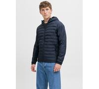 Steppjacke JACK & JONES "JJESTATE HYBRID JACKET NOOS", Herren, Gr. S, blau (sky captain), Web, Obermaterial: 100% Polyester, unifarben, Modisch, regular fit taillenbedeckt, ohne Ausschnitt, elastische