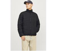 Steppjacke JACK & JONES "JJESTATE PACKABLE PUFFER COLLAR NOOS", Damen, Gr. XXL, schwarz, Web, Obermaterial: 100% Polyester, unifarben, normal, elastischer Bund, Jacken Steppjacke (33864204-XXL) schwar