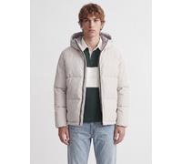 Steppjacke JACK & JONES "JJGALAXY PUFFER JACKET", Herren, Gr. L, beige (moonbeam), Web, Obermaterial: 100% Polyester, unifarben, regular fit normal, gerader Abschluss, Jacken Steppjacke, Kunstfaser, r
