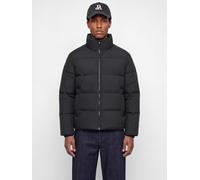 Steppjacke JACK & JONES "JJLUPO PUFFER JACKET", Herren, Gr. M, schwarz, Web, Obermaterial: 100% Polyester, unifarben, regular fit normal, elastischer Bund, Jacken Steppjacke, Kunstfaser, regular Fit (