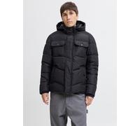 Steppjacke JACK & JONES "JJMORGAN PUFFER JACKET", Herren, Gr. S, schwarz, Web, Obermaterial: 100% Polyester, unifarben, regular fit normal, Jacken Steppjacke (23230522-S) schwarz