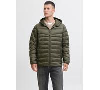 JACK & JONES Steppjacke mit Reißverschluss in Oliv, Größe M