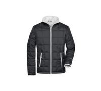 Steppjacke "JN1035" - James & Nicholson Black/Silver XL