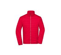 Steppjacke "JN1120" - James & Nicholson Red M