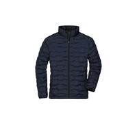 Men's Modern Padded Jacket Leichte, modische Steppjacke aus recyceltem Polyester blau, Gr. M
