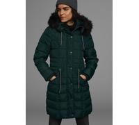 Steppjacke KANGAROOS, Damen, Gr. 48, grün, Web, Obermaterial: 100% Polyester. Besatz: 80% Polyacryl, 20% Polyester. Futter: 100% Polyester. Wattierung: 100% Polyester, kontrastfarbene Details, unifarb