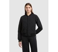 Steppjacke KHUJO "ANGE2", Damen, Gr. L, schwarz, Web, 84% Nylon, 16% Polyurethan, unifarben, regular fit hüftlang, eingesetzt Rippbündchen, Jacken Steppjacke (98477245-L) schwarz