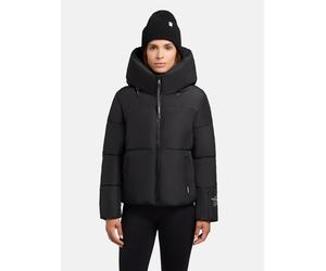 Steppjacke KHUJO "Audrey Matt", Damen, Gr. XXL (44), schwarz, Obermaterial: 100% Polyester. Innenfutter: 100% Nylon. Wattierung: 100% Polyester, gerade hüftbedeckend, hoch geschlossener Ausschnitt, Är