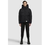 Steppjacke KHUJO "BELA MATT", Herren, Gr. XXL, schwarz, 100% Polyester, unifarben, regular fit hüftlang, Jacken Steppjacke (25043530-XXL) schwarz