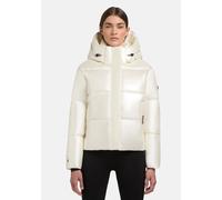 Steppjacke KHUJO "Devina Shiny-YM" Gr. M (38), weiß (offwhite) Damen Jacken (13201468-M) offwhite