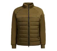 Steppjacke KHUJO "KIANI", Damen, Gr. M, oliv, 100% Nylon, unifarben, regular fit hüftlang, Raglanärmel elastischer Bund, Jacken Steppjacke (86630523-M) oliv