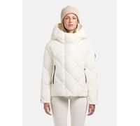 Steppjacke KHUJO "Lilian", Damen, Gr. XL (42), weiß, Obermaterial: 100% Nylon. Innenfutter: 100% Nylon. Wattierung: 100% Polyester, gerade hüftbedeckend, hoch geschlossener Ausschnitt, eng Rippstrickb