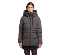 Steppjacke KHUJO "MATLA", Damen, Gr. S (36), graphite grau, Steppware, Obermaterial: 100% Polyester. Futter: 100% Nylon. Wattierung: 100% Polyester, unifarben, hüftbedeckend, elastischer Bund, Jacken