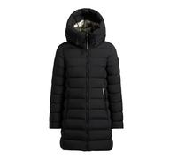 Steppjacke KHUJO "NEKAR", Damen, Gr. XXL, schwarz, 100% Polyester, unifarben, regular fit ca. Mitte Oberschenkel, eingesetzt elastischer Bund, Jacken Steppjacke (26287202-XXL) schwarz