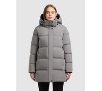 Steppjacke KHUJO "ORDE", Damen, Gr. XL (42), road blau, Web, Obermaterial: 70% Baumwolle, 30% Polyamid. Futter: 100% Polyester, unifarben, Jacken Steppjacke (42502704-XL) road blau