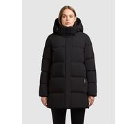 Steppjacke KHUJO "ORDE", Damen, Gr. XL (42), schwarz, Web, Obermaterial: 70% Baumwolle, 30% Polyamid. Futter: 100% Polyester, unifarben, Jacken Steppjacke (81641010-XL) schwarz