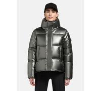 Winterjacke aus glänzendem Material "Rinja Shiny-YM" Medium Grey L