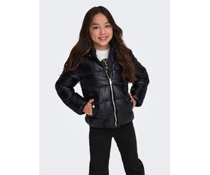 Steppjacke KIDS ONLY "KOGNEWEMMY SAVANNAH JACKET OTW NOOS", Mädchen, Gr. 122, schwarz, Obermaterial: 100% Nylon, unifarben, regular fit, Jacken Steppjacke (24276021-122) schwarz