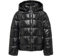 Steppjacke KIDS ONLY "KOGNEWEMMY SAVANNAH JACKET OTW NOOS", Mädchen, Gr. 146, schwarz, Obermaterial: 100% Nylon, unifarben, regular fit, Jacken Steppjacke (24276021-146)