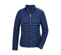 Steppjacke KILLTEC "KOS 58 WMN QLTD JCKT", Damen, Gr. 34, blau (nachtblau), Obermaterial: 100% Polyester;Futter: 100% Polyester;Füllung: 100% Polyester, Jacken Steppjacke, Damen Steppjacke: wind-und w