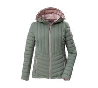 Steppjacke KILLTEC "KOS 75 WMN QLTD JCKT", Damen, Gr. 48, grün, Obermaterial: 100% Polyamid.Futter: 100% Polyamid.Füllung: 100% Polyester, Jacken Steppjacke, Leicht, atmungsaktiv, winddicht, wasserabw
