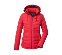 Steppjacke KILLTEC "KOW 10 WMN QLTD JCKT", Damen, Gr. 48, rot, Obermaterial: 100% Polyester;Futter: 100% Polyester;Füllung: 100% Polyester, Jacken Steppjacke, Damenjacke: abnehmbare Kapuze, wasserabwe