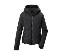 Steppjacke KILLTEC "KOW 151 GRLS QLTD JCKT", Mädchen, Gr. 152, schwarz, Obermaterial: 100% Polyester.Futter: 100% Polyester.Füllung: 100% Polyester, Jacken Steppjacke, Winddichte, wasserabweisende Ste