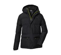 killtec Jungen Steppjacke mit Kapuze/Winterjacke ist wasserabweisend KOW 156 BYS QLTD JCKT, schwarz, 140, 40912-000