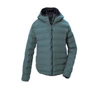 Steppjacke KILLTEC "KOW 157 BYS QLTD JCKT", Jungen, Gr. 140, grün (royalblau), Obermaterial: 100% Polyester.Futter: 100% Polyester.Füllung: 100% Polyester, Jacken Steppjacke, Winddichte, wasserabweise