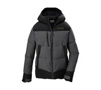 Steppjacke KILLTEC "KOW 182 BYS QLTD JCKT", Jungen, Gr. 128, grau (schwarz), Obermaterial: 100% Polyester.Obermaterial 2: 100% Polyester.Futter: 100% Polyester.Futter 2: 100% Polyester.Füllung: 100% P