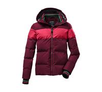 Steppjacke KILLTEC "KOW 192 GRLS QLTD JCKT", Mädchen, Gr. 164, lila (brombeer), Oberstoff: 100% Polyester, Futter: 100% Polyester, Wattierung: 100% Polyester, Jacken Steppjacke, Atmungsaktive, wassera