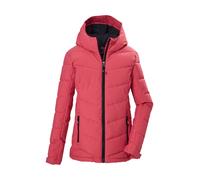 Steppjacke KILLTEC "KOW 220 GRLS QLTD JCKT", Kinder, Gr. 152, pink (beere), Obermaterial: 100% Polyester.Futter: 100% Polyester.Futter 2:.Füllung: 100% Polyester, Jacken Steppjacke, Winddichte, wasser