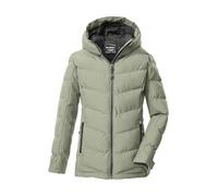 Steppjacke KILLTEC "KOW 220 GRLS QLTD JCKT", Mädchen, Gr. 176, grün, Obermaterial: 100% Polyester;Futter: 100% Polyester;Futter 2:;Füllung: 100% Polyester, Jacken Steppjacke, Winddichte, wasserabweise