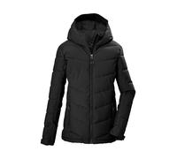 Steppjacke KILLTEC "KOW 220 GRLS QLTD JCKT", Mädchen, Gr. 128, schwarz, Obermaterial: 100% Polyester;Futter: 100% Polyester;Futter 2:;Füllung: 100% Polyester, Jacken Steppjacke, Winddichte, wasserabwe