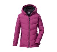 Steppjacke KILLTEC "KOW 220 GRLS QLTD JCKT", Mädchen, Gr. 176, pink (himbeere), Obermaterial: 100% Polyester.Futter: 100% Polyester.Futter 2:.Füllung: 100% Polyester, Jacken Steppjacke, Winddichte, wa