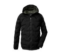 Steppjacke KILLTEC "KOW 229 BYS QLTD JCKT", Jungen, Gr. 152, schwarz, Obermaterial: 100% Polyester;Futter: 100% Polyester;Füllung: 100% Polyester, Jacken Steppjacke, Winddichte, wasserabweisende Kinde