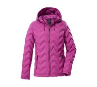 Steppjacke KILLTEC "KOW 23 WMN QLTD JCKT", Damen, Gr. 44, rosa (pink), Oberseite: 100% Polyester.Rückseite: 100% Polyester.Füllung: 100% Polyester, Jacken Steppjacke, Wasserabweisende Damenjacke mit v