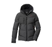 Steppjacke KILLTEC "KOW 230 BYS QLTD JCKT", Kinder, Gr. 128, grau (anthrazit), Oberstoff: 100% Polyester, Futter: 100% Polyester, Füllung: 100% Polyester, Jacken, Winddichte, wasserabweisende Kinderja