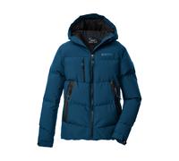 Steppjacke KILLTEC "KOW 239 BYS QLTD JCKT", Jungen, Gr. 152, blau (dunkelblau), Obermaterial: 100% Polyester;Futter: 100% Polyester;Futter 2:;Füllung: 100% Polyester, Jacken Steppjacke, Winddichte, wa