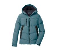 Steppjacke KILLTEC "KOW 239 BYS QLTD JCKT", Jungen, Gr. 152, jade, Obermaterial: 100% Polyester.Futter: 100% Polyester.Füllung: 100% Polyester, Jacken Steppjacke, Winddichte, wasserabweisende Kinderja