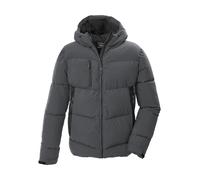 Steppjacke KILLTEC "KOW 255 MN QLTD JCKT", Herren, Gr. XXL, anthrazit, Obermaterial: 100% Polyester;Futter: 100% Polyester;Füllung: 100% Polyester, Jacken Steppjacke, Wasserabweisende Herrenjacke mit